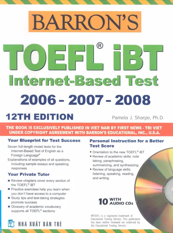 Barron’s TOEFL iBT Internet – Based Test